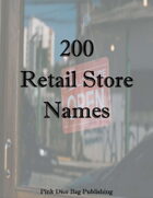 200 Retail Store Names