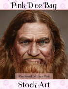 Stock Art-Weathered Male Dwarf Portrait