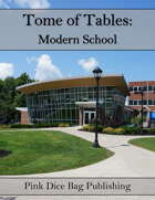 Tome of Tables: Modern School