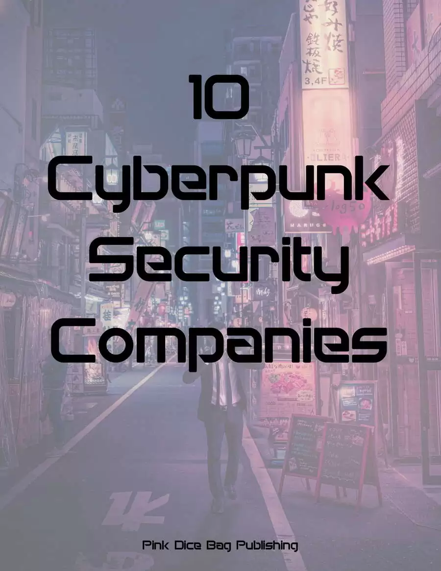 10 Cyberpunk Security Companies