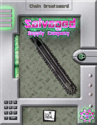 Salvaged Supply Company: Chain Greatsword for vs. the Wasteland