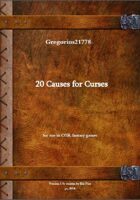 Gregorius21778: Causes for Curses