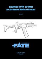 Gregorius21778: 50 Ideas for Enchanted Modern Firearms -PbF-