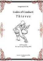 Gregorius21778: Codes of Conduct: Thieves