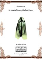 Gregorius21778: 30 Magical Coats, Cloaks & Capes