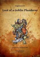 Gregorius21778: Loot of a Goblin Plunderer