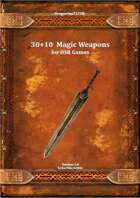 Gregorius21778: 30+10 Magic Weapons for OSR Games
