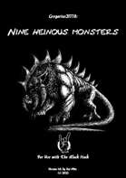 Gregorius21778: Nine Heinous Monsters