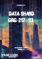 Gregorius21778: Data Shard GRG-217-/23