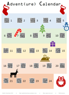 Advent(ure) Calendar - Christmas Advent Calendar