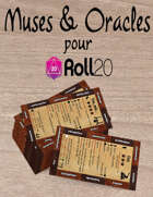 Muses & Oracles pour Roll20 (cuir)