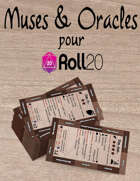 Muses & Oracles pour Roll20 (bois)