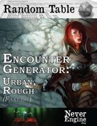 Encounter Generator - Urban, Rough (Fantasy)