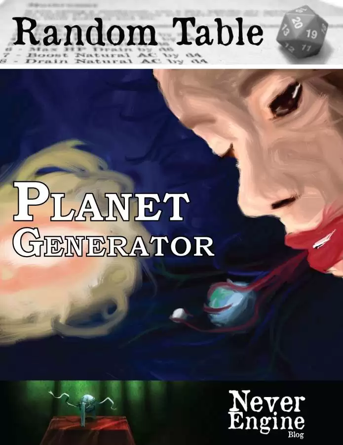 Planet Generator Ranson Planet Generator - Never Engine | DriveThruRPG