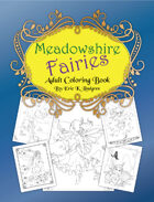 Meadowshire Fairies Adult Coloring Book