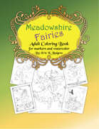 Meadowshire Fairies Marker Coloring Book