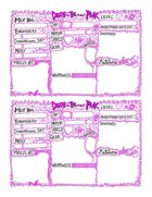 Death is the New Pink Character Sheet
