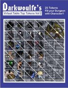Darkwoulfe's Virtual Tabletop(VTT) Token Pack Vol 2 - Heroes and Villains