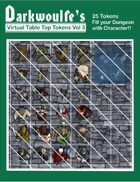 Darkwoulfe's Virtual Tabletop(VTT) Token Pack Vol 3: Heroes and Villains