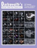 Darkwoulfe's Virtual Tabletop(VTT) Token Pack Vol 7: Heroes and Villains