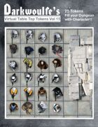 Darkwoulfe's Virtual Tabletop(VTT) Token Pack Vol 15: Space Saga