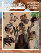 Darkwoulfe's Virtual Tabletop(VTT) Token Pack Vol36 - Inhabitants of the Forgotten World