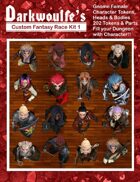Darkwoulfe's Token Pack - Customizable Races Kit Pack 1 - Gnomes I