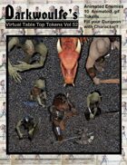 Darkwoulfe's Virtual Tabletop(VTT) Token Pack Vol52 - Animated Enemies - Pack 1