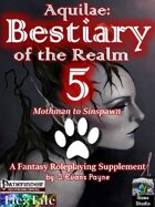 Aquilae: Bestiary of the Realm: Volume 5 (Pathfinder)
