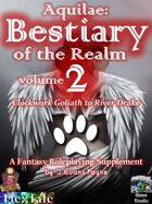 Aquilae: Bestiary of the Realm: Volume 2 (Fifth Edition / 5E)