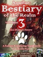 Aquilae: Bestiary of the Realm: Volume 3 (Pathfinder Second Edition / P2E)