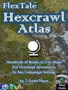 FlexTale Hexcrawl Atlas: Western Realm of Aquilae