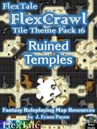 FlexTale FlexCrawl Tile Theme Pack DNG-16: Ruined Temples