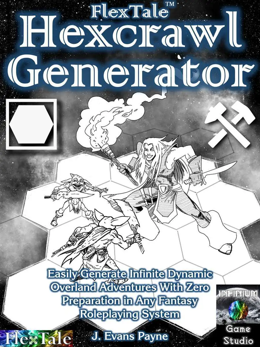 FlexTale Hexcrawl Generator (system neutral)