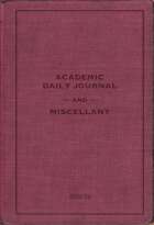 Foxfield Academic Daily Journal and Miscellany – 1923-24