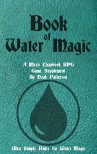 Book of Water Magic: A Micro Chapbook RPG Supplement