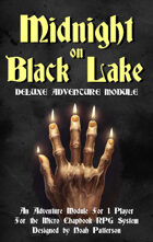 Midnight on Black Lake: Deluxe Adventure Module
