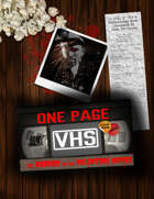 One Page VHS: The Horror in the Valentine Mines