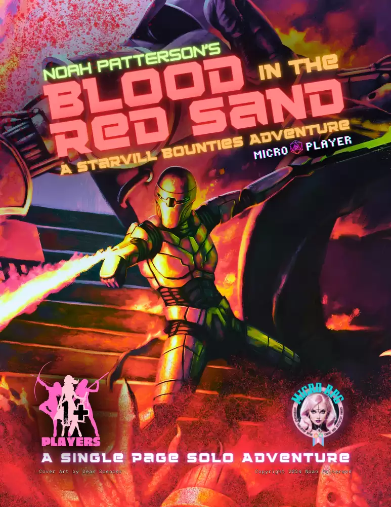 BLOOD IN THE RED SAND