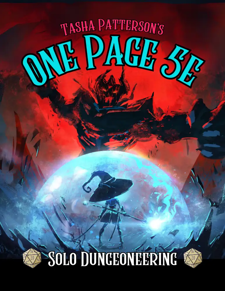 One Page 5e: Solo Dungeoneering