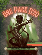 One Page D20: Lurkers in Leaf Grove Park
