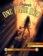 One Page D20: Tomb of the Murk Queen