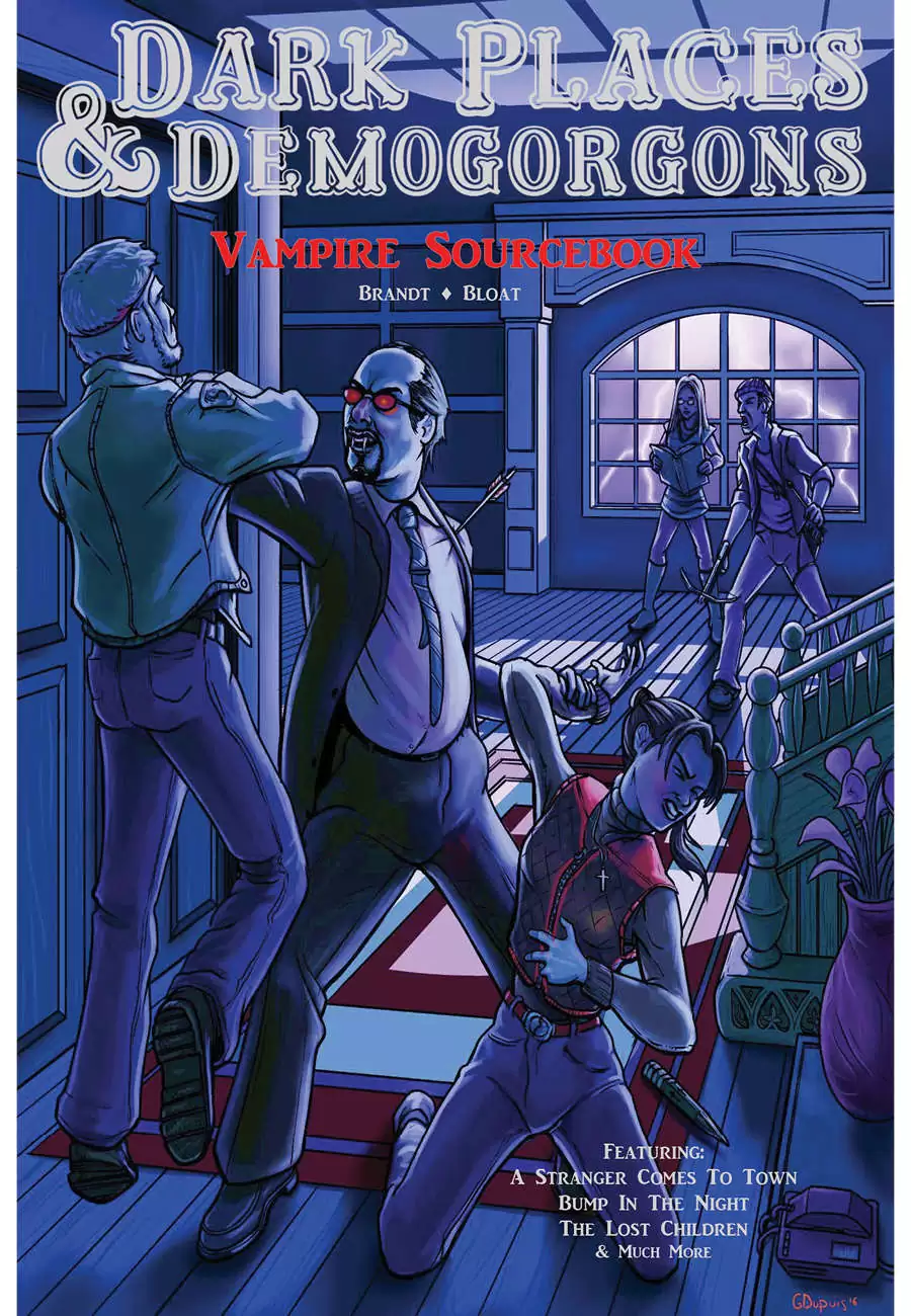 Vampire Sourcebook - DARK PLACES & DEMOGORGONS & other OSR games