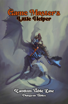 Game Master's Little Helper Zine - Dungeon Tables