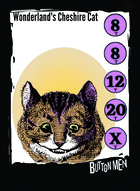 Wonderland's Cheshire Cat - Custom Card