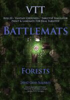 VTT Battlemap - Forests Map Pack