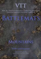 VTT Battlemap - Mountains Map Pack