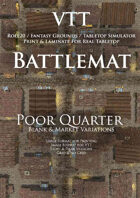 VTT Battlemap - Poor Quarter Map
