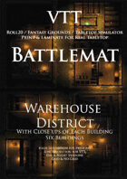 VTT Battlemap - Warehouse District