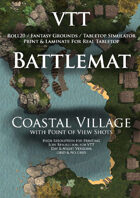 VTT Battlemap - Coastal Village